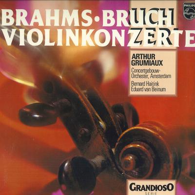 LP Запись БРАМС, БРУХ, АРТУР ГРЮМЬО, КОН - Концерты для скрипки 6570015 PHILIPS Германия Классика Б/У
