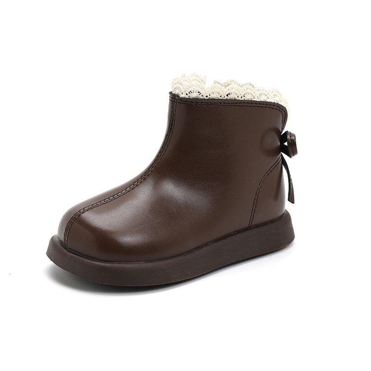 Children'S Martin Boots Foreign Trade New Baby Soft-Soled Princess Boots Korean Version Medium And Older Children'S Non-Slip Casual Boots