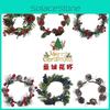 Handmade Pvc Wreath For Christmas Tree Decoration Festive Door Hanging And Window Prop