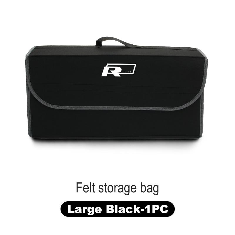 PIG1 Car Trunk Felt Storage Box Folding Organizer Auto Interior Accessories For Volkswagen VW Scirocco Golf Passat Polo Tiguan