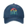 Stars Treks Risa Sun Baseball Cap  Vintage Unisex Men Washed Trucker Hat Sunscreen Design Outdoor Gym Snapback Cap Gift