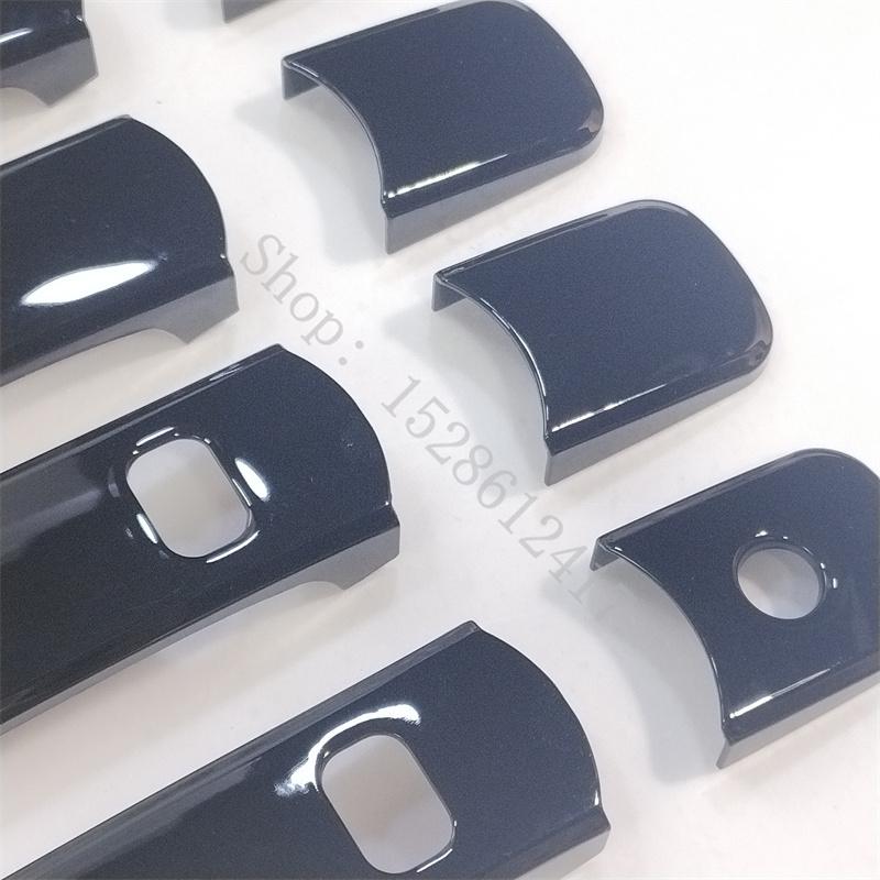 For Nissan X-Trail X Trail T31 2008 2009 2010 2011-2013 ABS Glossy Black Car Door Handle Cover Trim Styling car  Accessories
