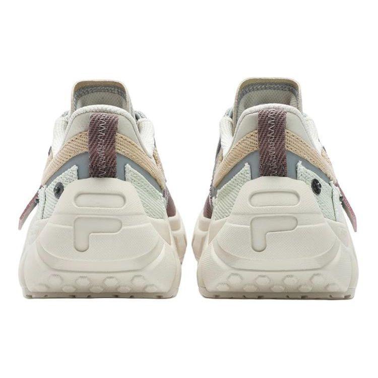 Fila Fusion Кость DX Позвоночник Обувь Спортивная Низкая Повседневная Обувь Женские кроссовки Светло-серый T12W411107FAN