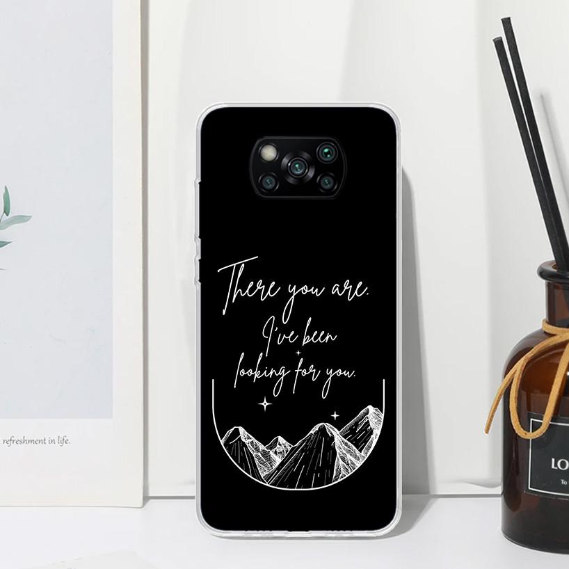Чехол для телефона Sarah J Maas «Двор тумана и ярости» для Xiaomi Poco X7 X6 X5 M7 M8 Pro F7 Ultra Redmi 15C 15 13C 13 12C 12 10 10C 10A A
