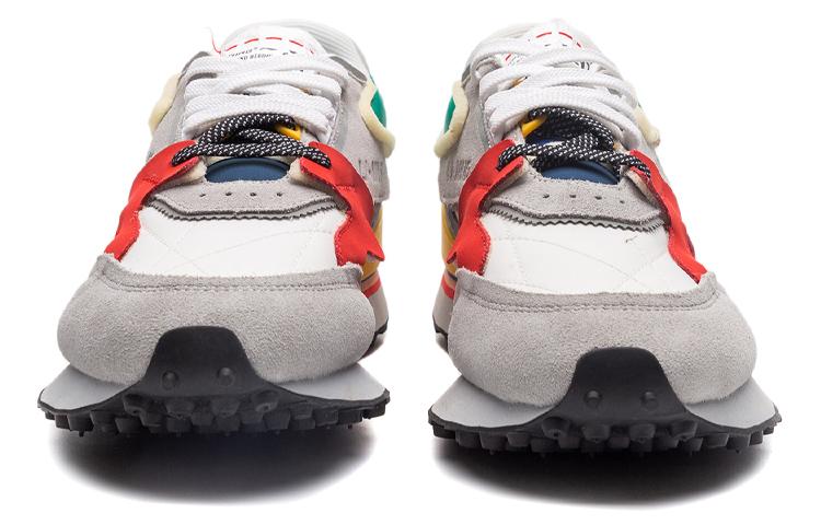 Li Ning 001 Женские кроссовки Низкие Белый/Каменно-серый AGCP382-1