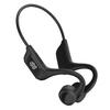 LY1 Наушники с костной проводимостью, ушной крючок, 9D звук, беспроводная Bluetooth-совместимая гарнитура, MP3-плеер с памятью для бега