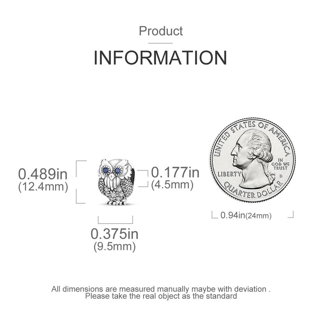 Graduation Charm Copper Mortarboard Owl Flower Beads Fit Bracelet Pendant Diy Woman Jewelry Gift