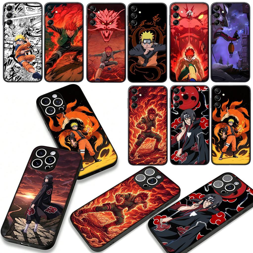 Might Guy Itachi Uchiha Narutos Akatsuki Case for Samsung Galaxy A55 A54 A25 A36 A17 A26 A35 A33 A34 A14 A37 S20 S21 FE S10 Plus