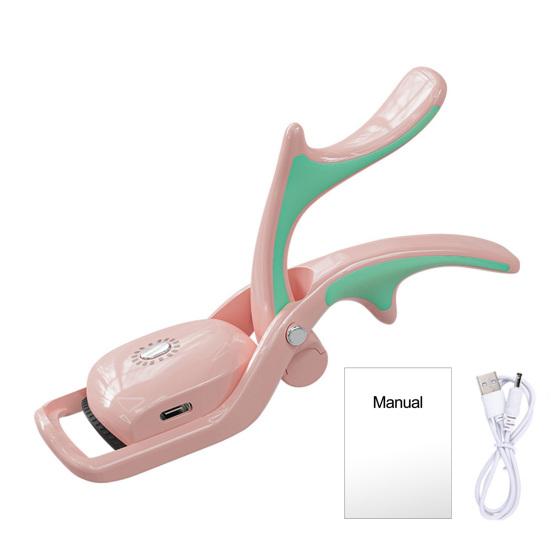 Электрические щипцы для завивки ресниц с подогревом, 3 температурных режима, тип C, перезаряжаемые, портативные, быстро нагревающиеся, женские инструменты для завивки ресниц