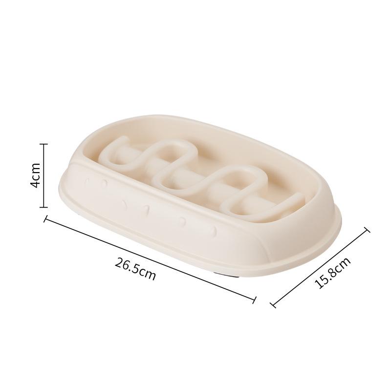 Миска для медленной еды для собак Миска для медленной еды для домашних животных с защитой от удушья Миска для медленной еды для домашних животных с защитой от скольжения и ударов Миска для кошачьего корма Новая миска для собак Миска для кошек