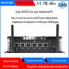 I7-10610U Vision Безвентиляторный Мини Промышленный ПК с Шестью Портами LAN - Компактный Программный Маршрутизатор и Компьютер.