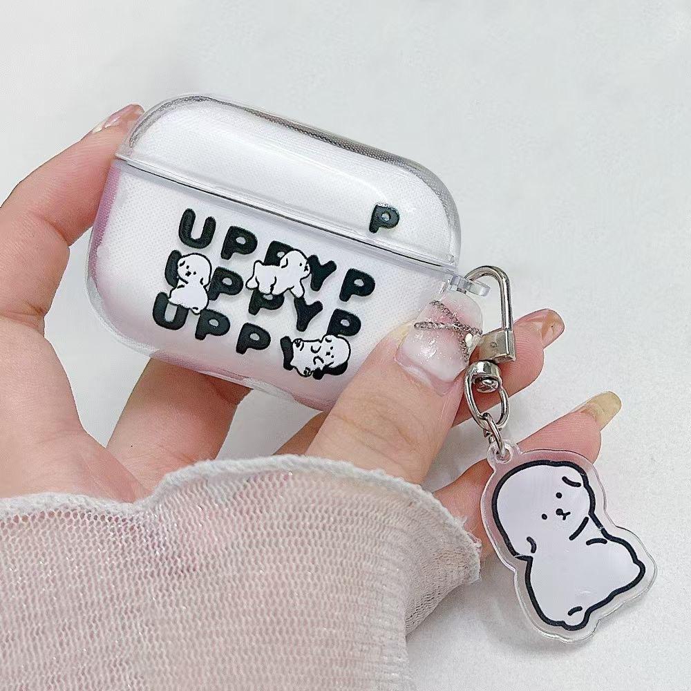 Чехол для Bluetooth-гарнитуры AirPods1 мультяшная собака Apple AirPodsPro1 защитный чехол 1-го поколения отечественный i11 подходит