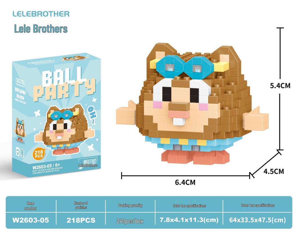 Совместимые с Lego микро строительные блоки мультяшные фигурки - детские развивающие настольные игрушки