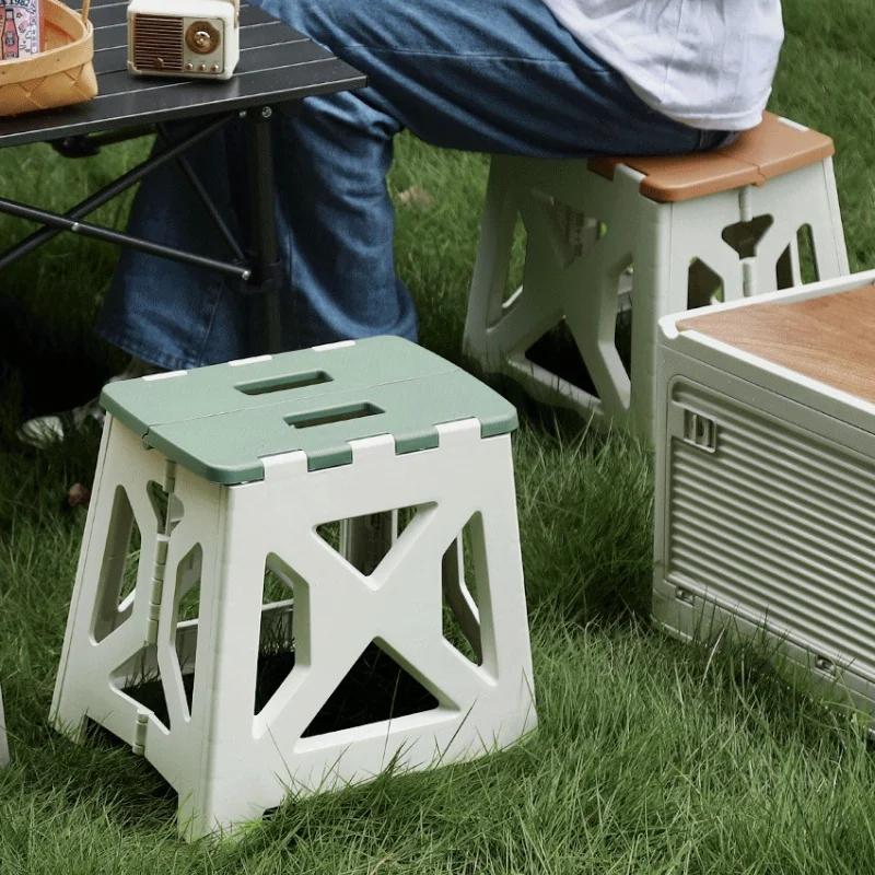 Портативный складной табурет, небольшой уличный табурет, прочный, с высокой несущей способностью, небольшой стул, стулья для рыбалки, пляжный табурет, табурет для кемпинга