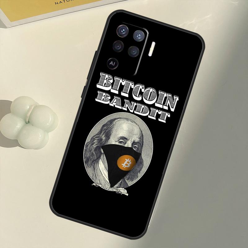 Чехол с биткойнами BTC для OPPO Find X3 Lite X5 Pro A5 A9 A31 A53 S A83 A91 A93 A54 A74 A94 A15 A16 A52 A72