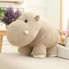 20/25/35CM Cute Chubby Hippo Elephant Plush Toy Soft Plush Toy Stuffed Animal Doll Room Decor Kids Birthday Gift