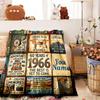 Swimming Home Blanket Customize Your Names Comfortable Soft Lightweight Multiseason Blanket For Picnics Sofas Offices Beds Living Rooms Perfect Gift