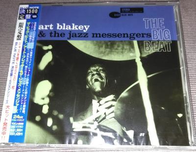 CD ART BLAKEY & THE JAZZ MESSENGERS - The Big Beat TOCJ6599 Blue Note 2005 Япония Джаз Б/у