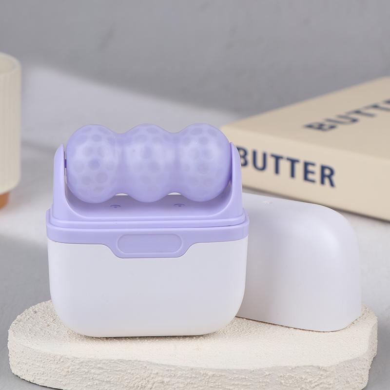 Двухголовый ледяной ролик для лица, для глаз, от отечности, для облегчения мигрени и боли, при незначительных травмах, для холодовой терапии лица, массажный ролик для ухода за кожей