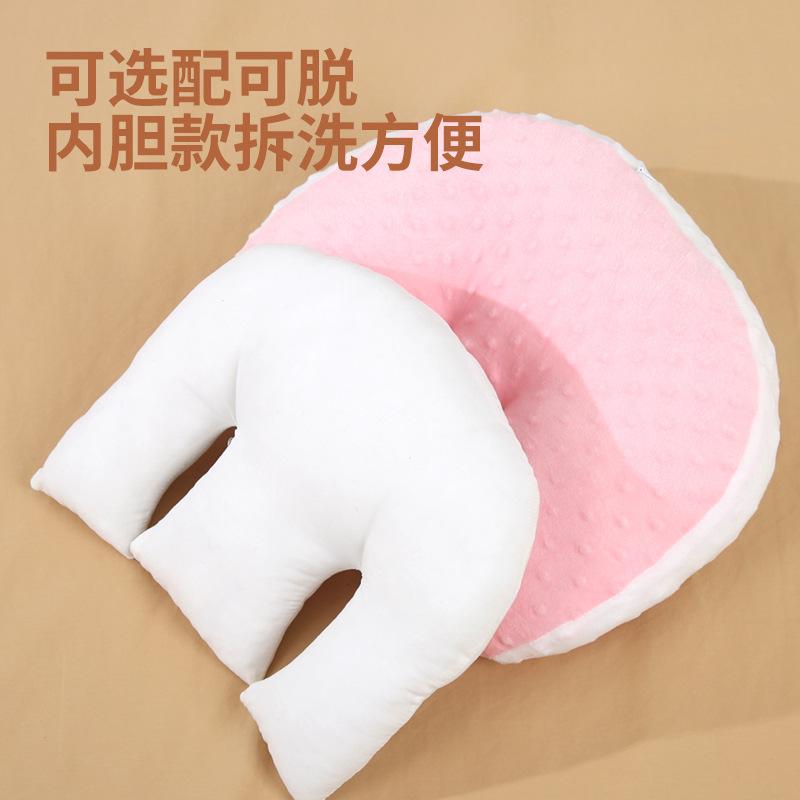 Pregnancy pillow for belly support and waist protection, pregnancy pillow with soybean fiber filling, Tencel pillow for use in the pre-pregnancy,