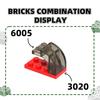 Нетоксичный 98 шт./лот 6005 Арка 1X3X2 Изогнутый верх Строительный блок Аксессуары Moc Совместимый с Кирпичом Детские игрушки Подарочная коробка