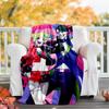 Joker Theme Printed Blanket - Perfect for Couch, Bed, Travel & Outdoor Use | Machine Washable, Cozy & Durable.