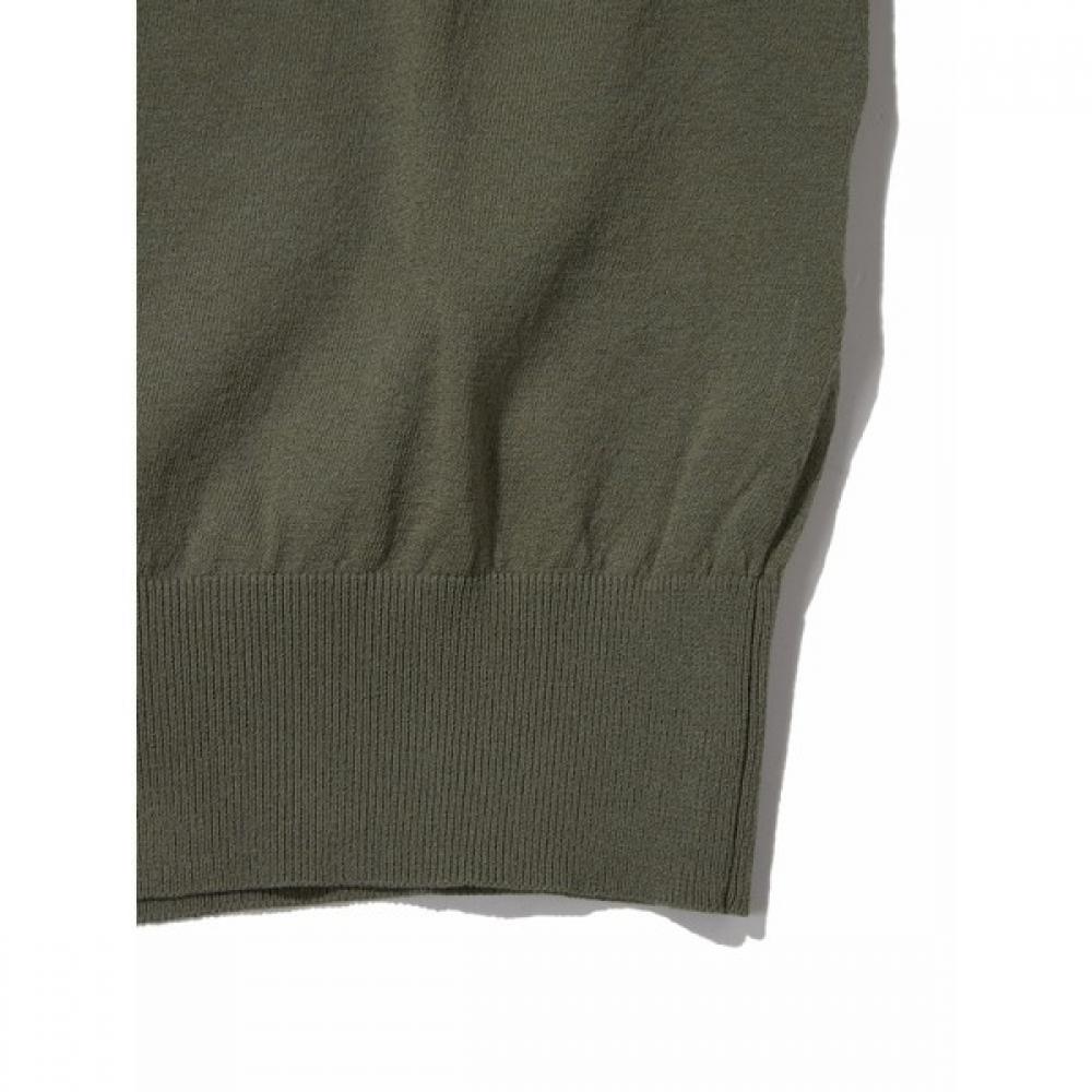 Eider Мужской свитер цвета морской волны с коротким рукавом Dmm23264k6