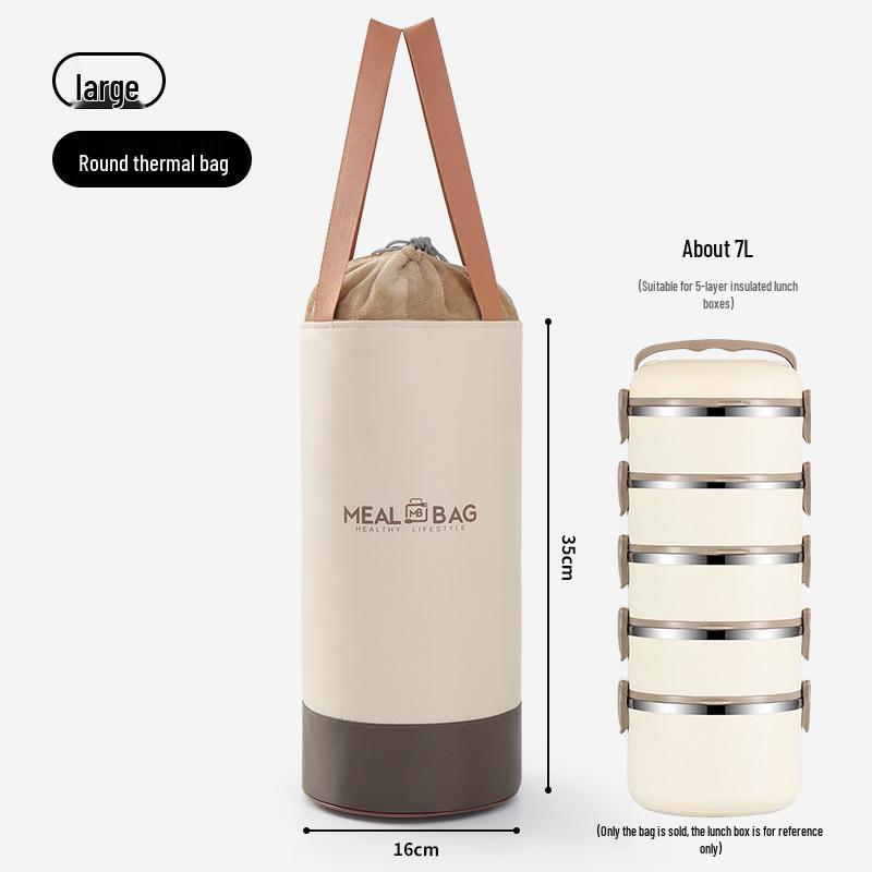 Утепленная водонепроницаемая сумка для ланча для офисных работников и студентов