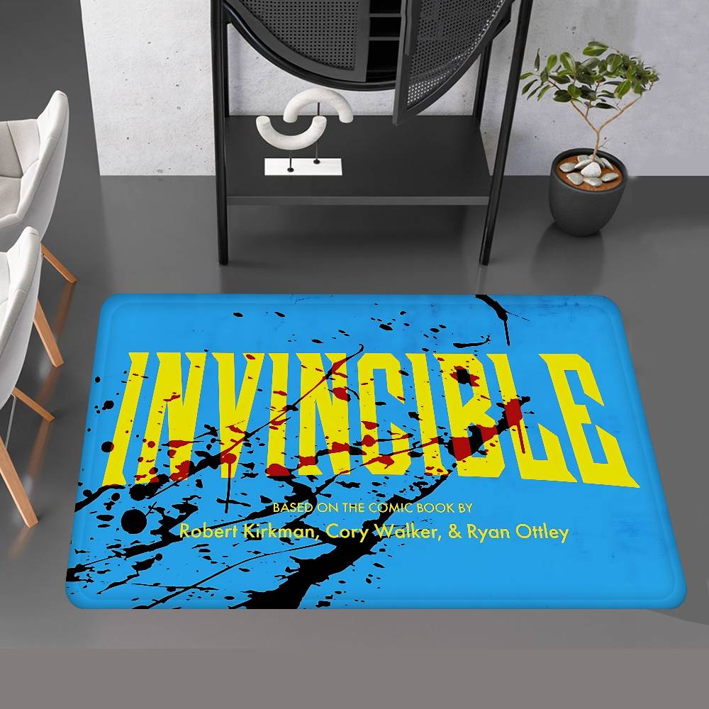 Телевизионный коврик для супергероев I-Invincible Прямоугольный Противоскользящий Домашний Мягкий Коврик для ванной Передняя дверь Внутренний Наружный Коврик Декоративный коврик для отеля
