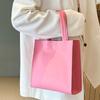 Simple Portable Casual Solid Color Tote Bag Spring 2025 Popular Bag New Trend Women's Bag Fashion Shoulder