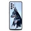 Чехол для телефона с изображением добермана для Samsung Galaxy A55 A35 A15 A14 A13 A25 A54 A51 A71 A72 A73 A32 A52 A41 5G Мягкий ТПУ корпус Fundas Сумки