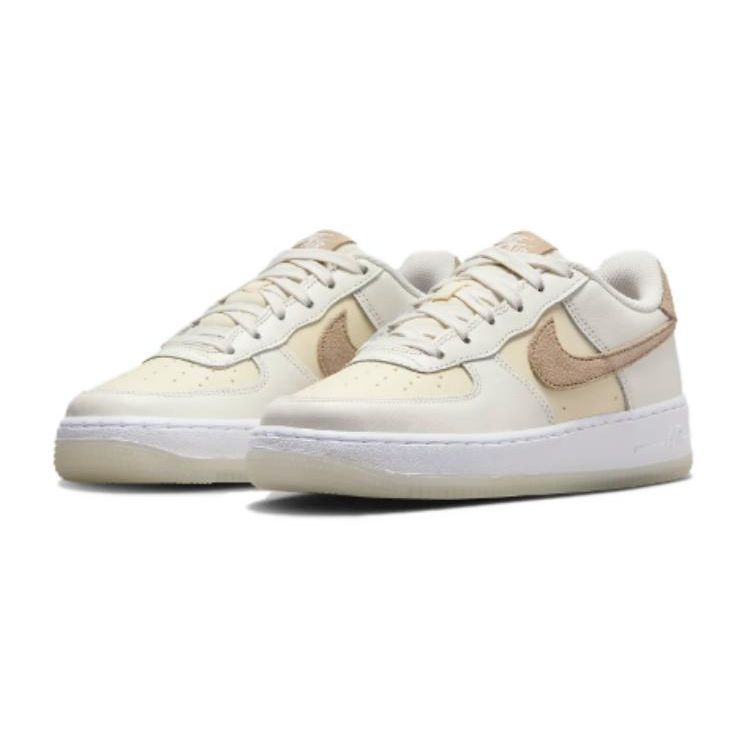 Nike Air Force 1 LV8 5 GS Кокосовое молоко Хаки Детские кроссовки Кремовый Парусный Белый HF5349-100