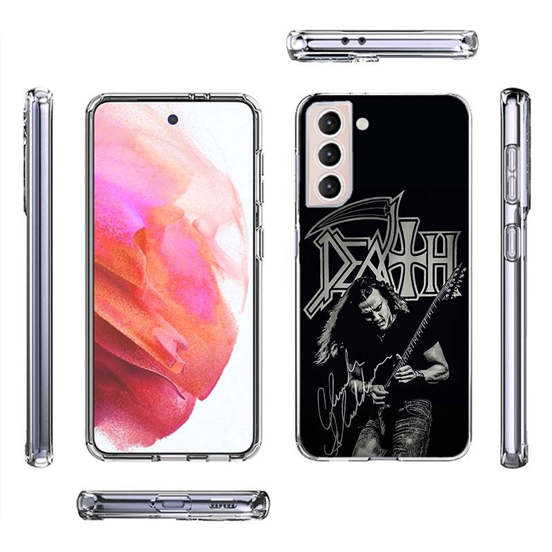 Metal Band D-Death Phone Case For Samsung A16 A26 A36 A56 A17 A15 A25 A35 A55 A14 A24 A34 A54 A04S A05S Galaxy Note 20 10 9 8 A9