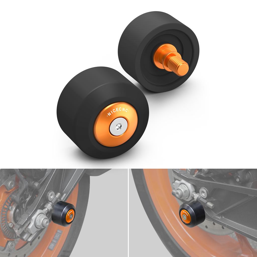 2024-2025 Для KTM Duke 250 390 Adventure R/X 390 Enduro R 390 SMCR 2025 Передняя Задняя Ось Слайдер Защита от Падения Маятника