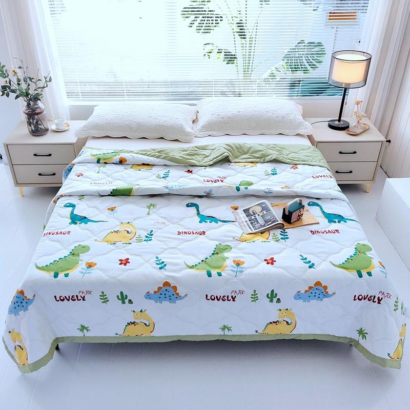 Летнее тонкое одеяло, новое одеяло для кондиционера, подарок, приятный к коже стиранный хлопок, летнее прохладное одеяло