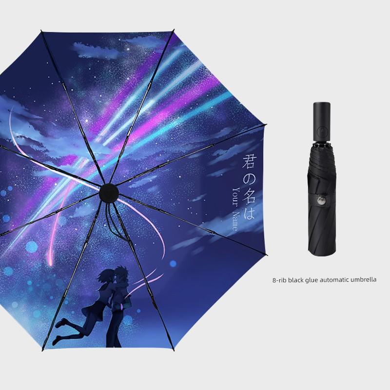 Sun Umbrella for Women, Black-Coated Sun Protection, Uv Protection, Ultra-Light Folding Portable Creative Sun Umbrella