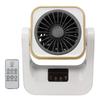 Electric Heater Fast Heating Adjustable Remote Control Portable Mini Indoor Fan Heater EU Plug 220V