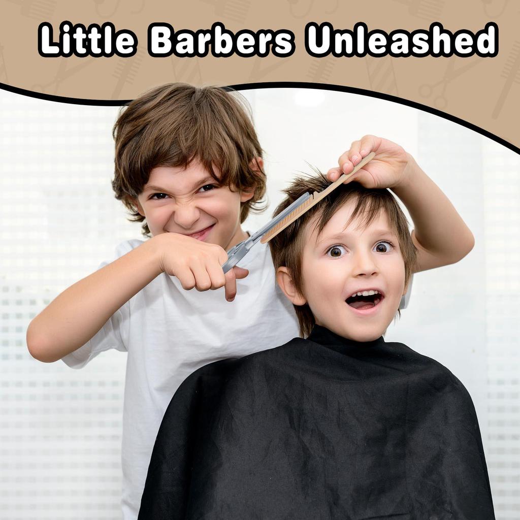 Cross-Border Barber Set: Educational Hairdressing & Stylist Simulation Toy for Kids