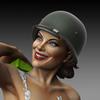 Royal Model World War II Young Lady Bathing Resin Kit RM885 1/35