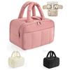 New Fashionable Women's Fluffy Travel Wash Bag Lightweight Makeup Storage Bag Travel Wash Bag Travel Wash Bag with 4 Compartments