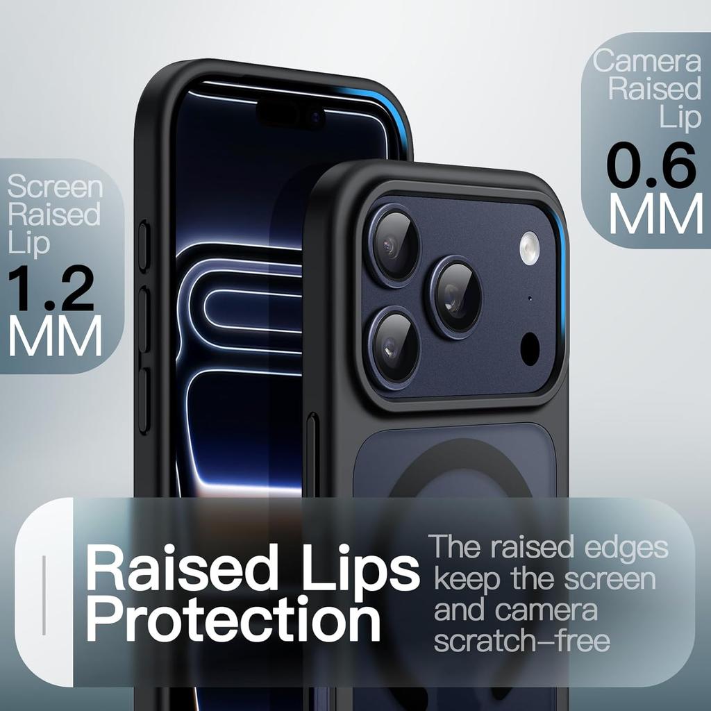 Магнитный чехол для Magsafe iPhone 17 Pro Max Air 16E 16 E 15 Plus 14 13 12 11 Mag Safe Полупрозрачный Матовый Минималистичный Противоударный Чехол для Телефона Аксессуары