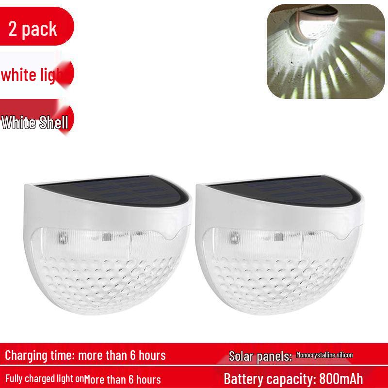 Solar Waterproof Outdoor Lights – Automatic Dusk On for Garden, Lawn, Wall, and Fence Decoration.