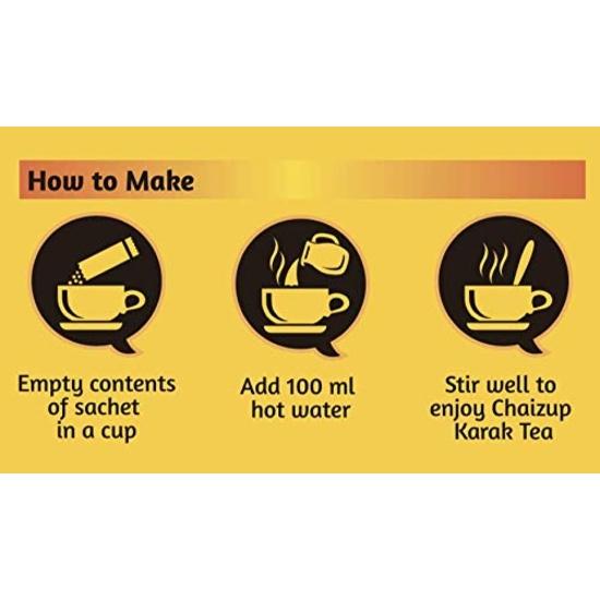 Премиальный быстрорастворимый чай с шафраном Chaizup - 20 пакетиков | Шафрановые вкусы | 20 порций | 280 г (Упаковка из 2 шт.)