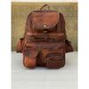 Leather Extra Large Backpack Rucksack Travel Luggage Bag (Original Goat Leather)