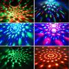 1 шт. USB Dj Лампа Светодиодная Барная Ночная Лампа Светодиодная RGB Дискотека Сценический Проектор Приветственный Микро Хрустальный Шар Звуковая Лампа для Вечеринки