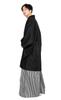 Haori Hakama Set Hakama Hakama Haori Kimono Family [KYOETSU] Men's (No Crest, Black, M)