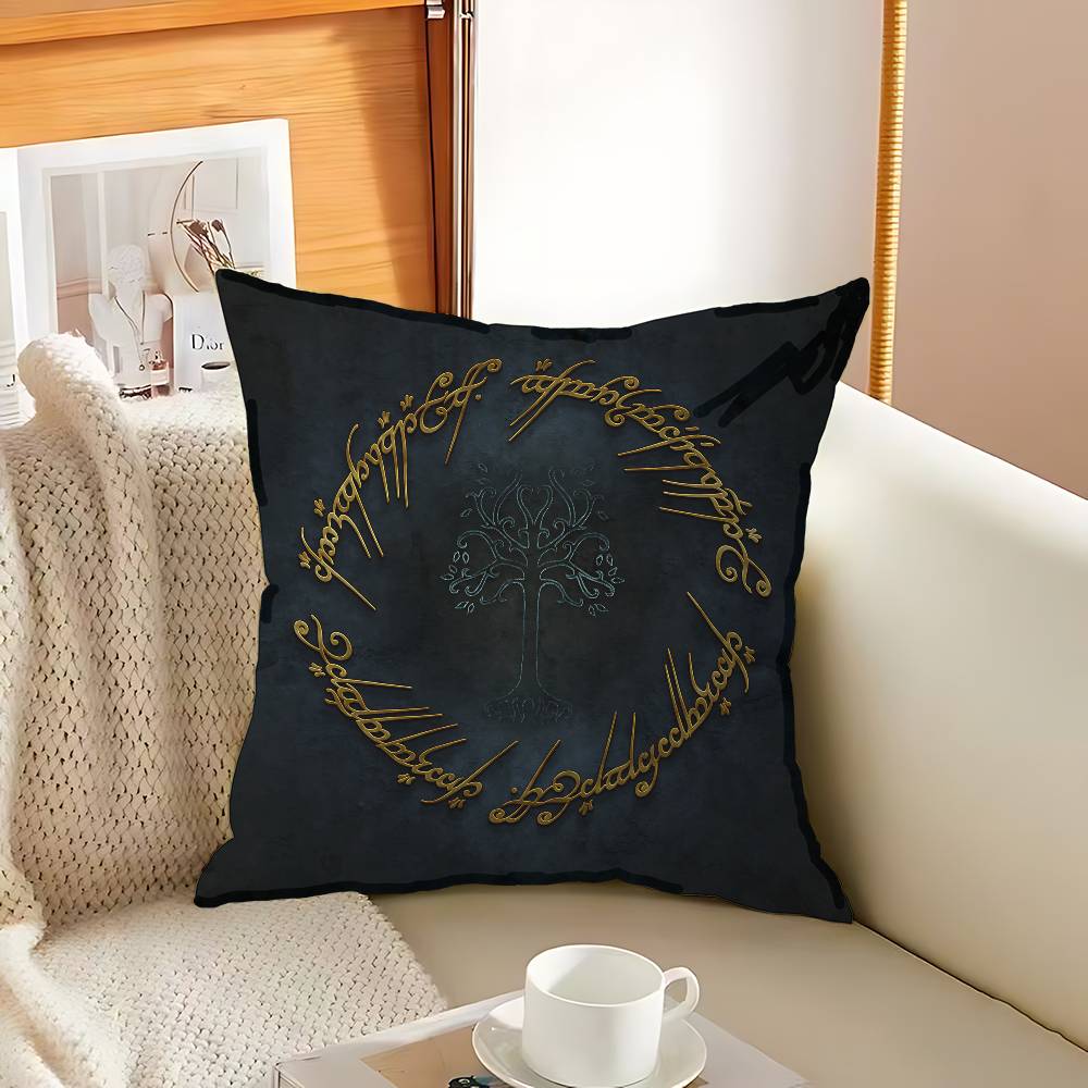 LLords Game Rings 4545cm Cushion Cover Pillow Cover Decor Pillowcase Home Pillowcase For Couch Pillow