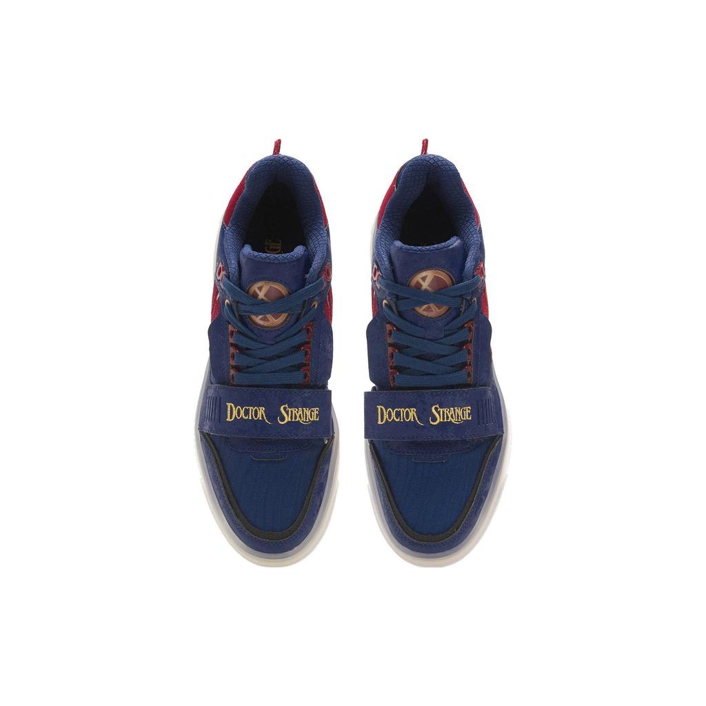 Li Ning Rookie Comfortable Casual Low Top Retro Basketball Shoes Men Sneakers Navy-Blue ABCS049-11