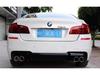 Накладки на глушитель в стиле M5 для BMW 5 серии F10/F18, Нержавеющая сталь и углеродное волокно для 520, 525, 530li.