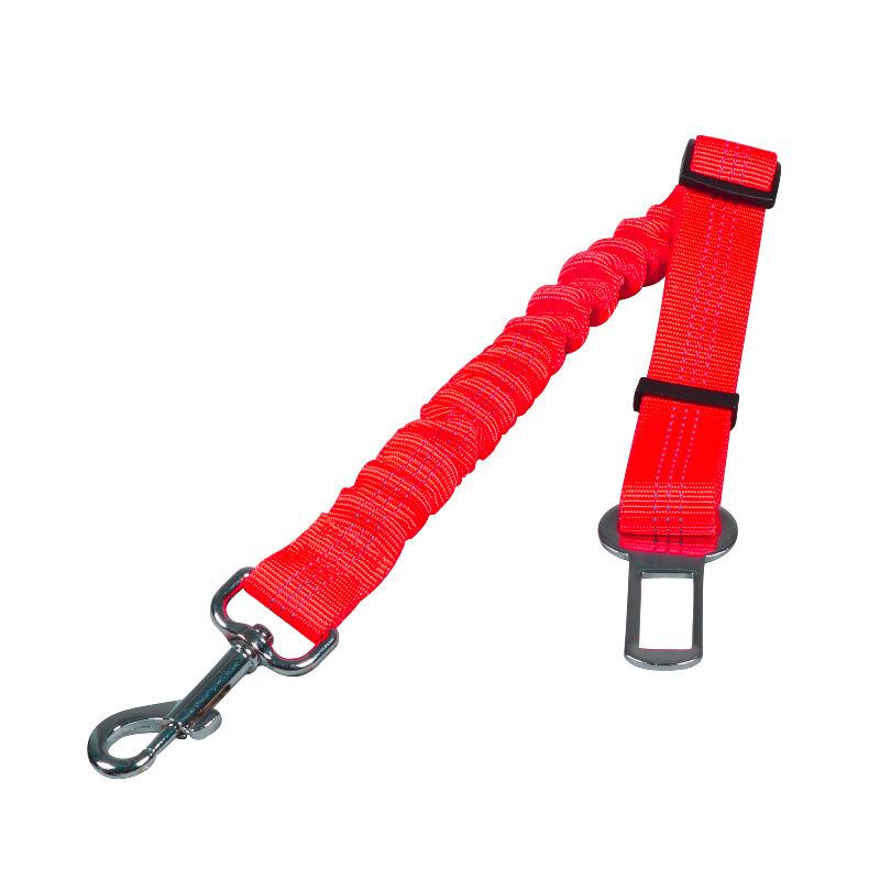 Elastic Car Dog Leash Reflective Car Dogs Leash Adjustable Elasticity Pet Safety Rope for Small Medium Large Dogs Accessories